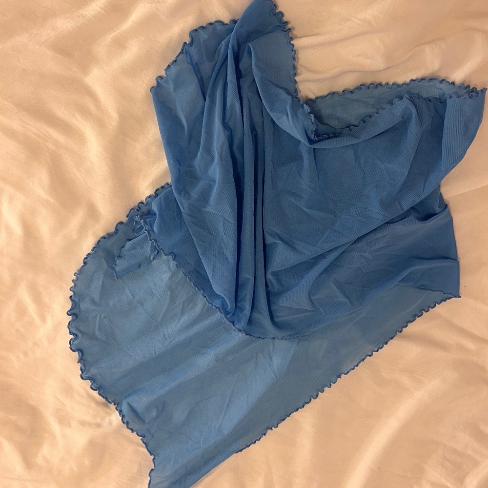 Blue sarong